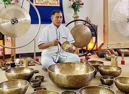 November 5, 2023 - Sunday 12:00-1:00pm -  Book Signing  "How to Heal with Singing Bowls" at East West in Edmonds - with Suren Shrestha